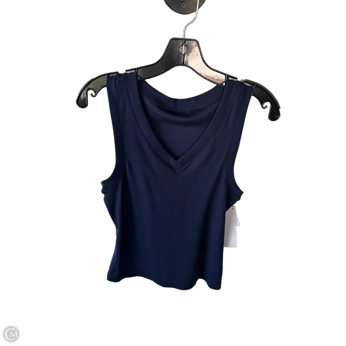 Top Sleeveless Basic By Dsg Outerwear In Navy, Size: M