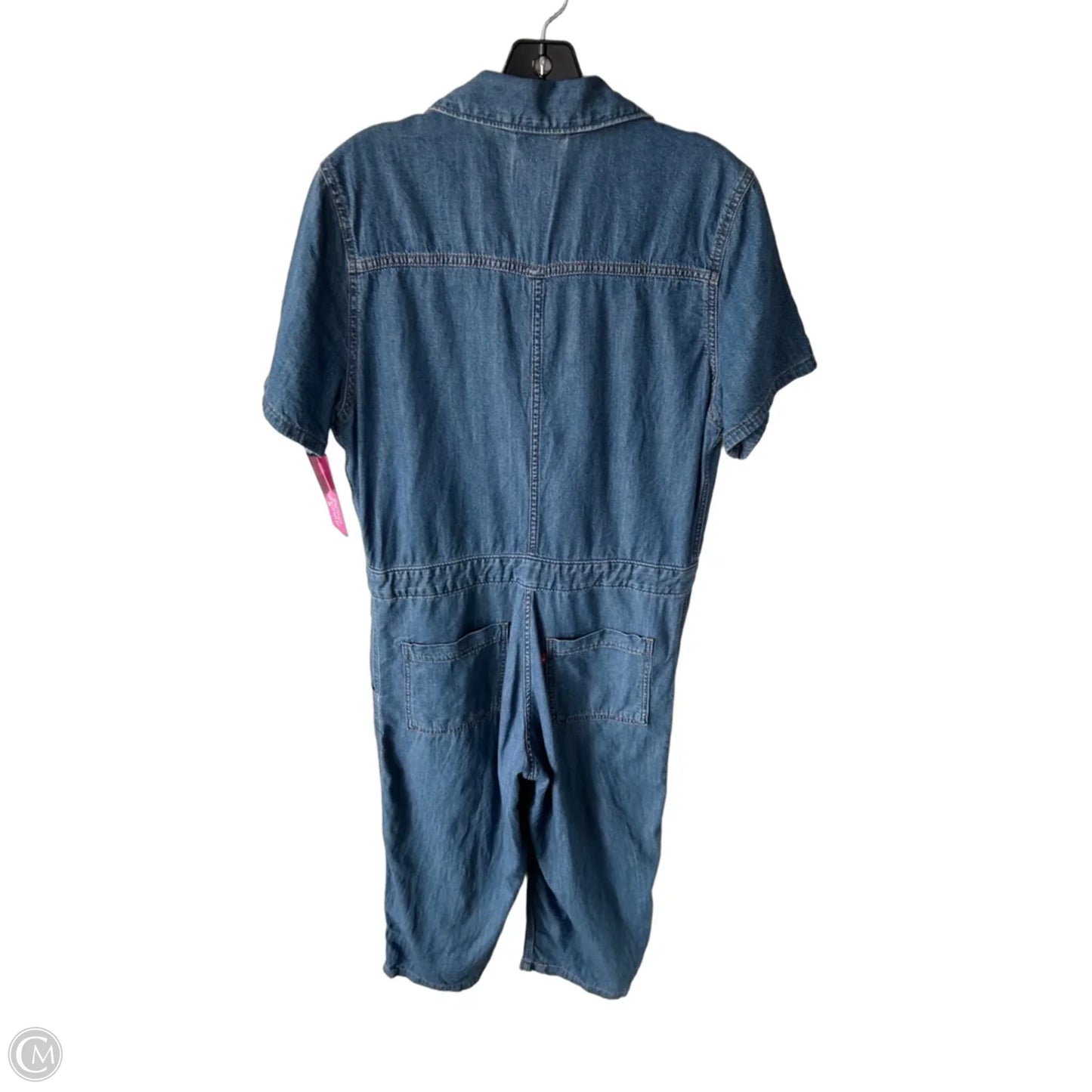 Jumpsuit By Levis In Blue Denim, Size: M