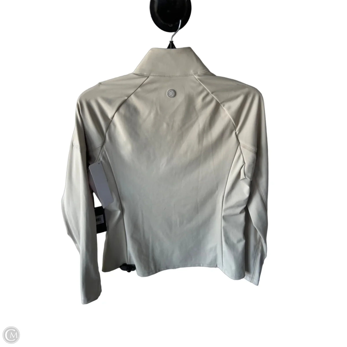 Athletic Jacket By Cmb In Cream, Size: M