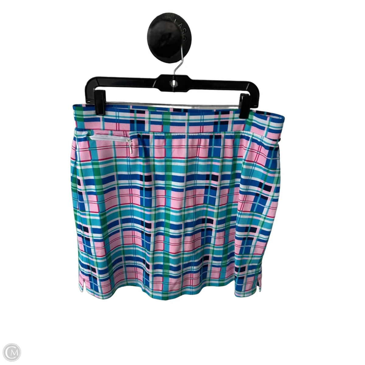 Skort By Talbots In Plaid Pattern, Size: L
