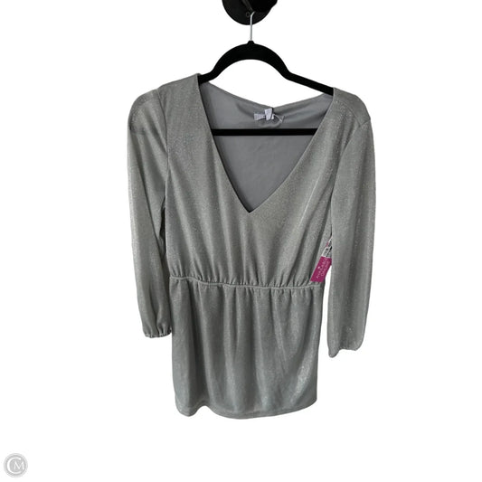 Dress Party Short By Bb Dakota In Silver, Size: M