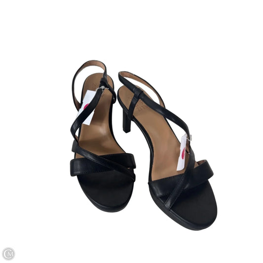 Sandals Heels Block By Naturalizer In Black, Size: 8.5