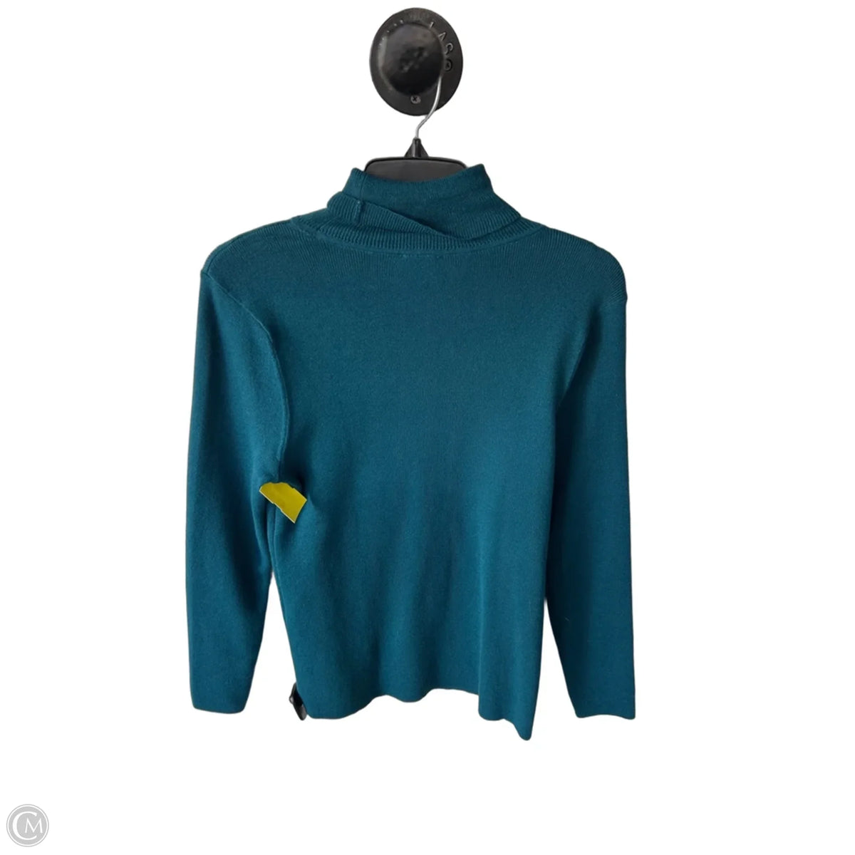 Sweater By Chicos In Teal, Size: M