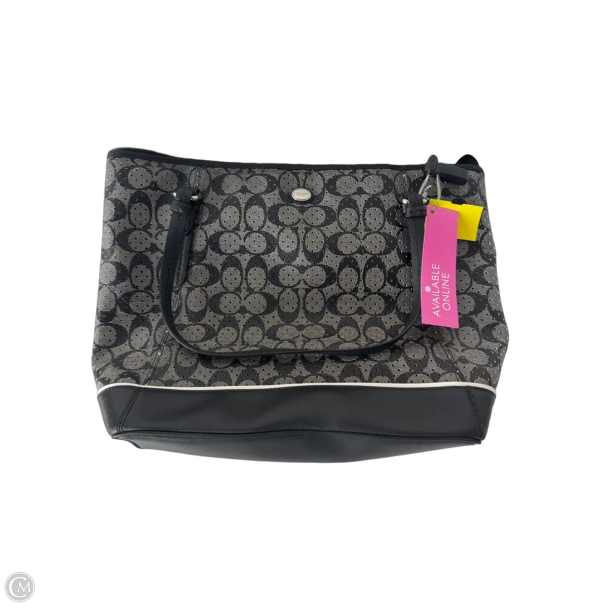 Tote Designer By Coach, Size: Large