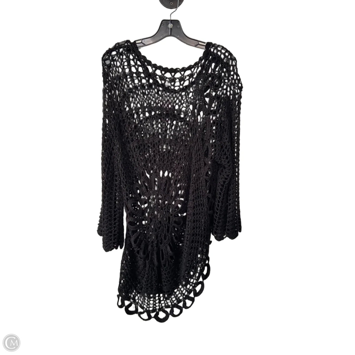 Sweater By Roz And Ali In Black, Size: 2x
