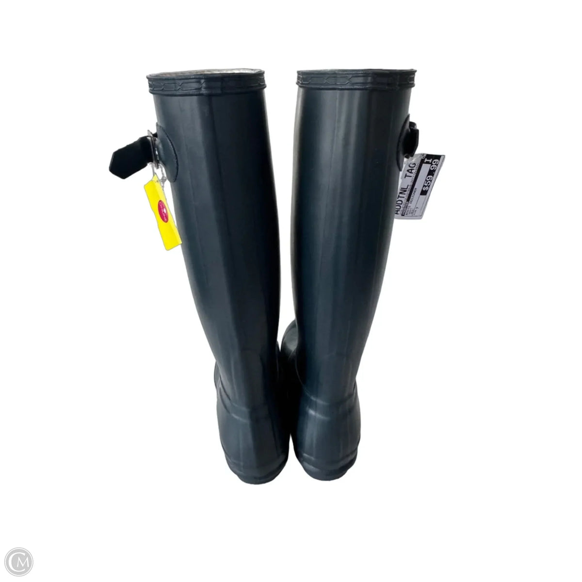 Boots Designer By Hunter In Navy, Size: 7