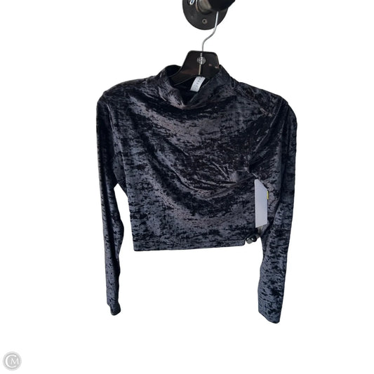 Athletic Top Long Sleeve Crewneck By Lululemon In Black, Size: S