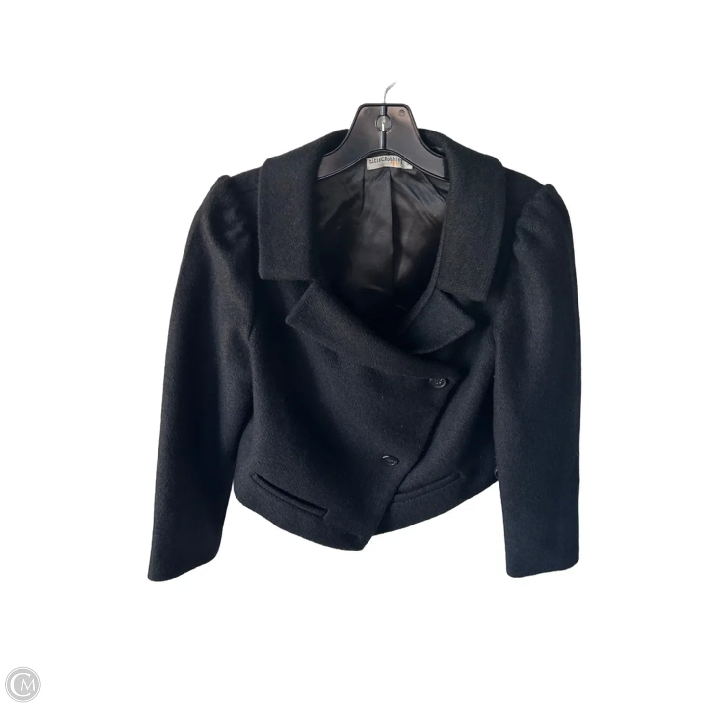 Blazer Designer By Cmc In Black, Size: S