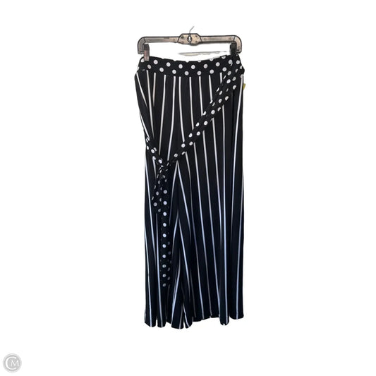 Pants Wide Leg By Lane Bryant In Black & White, Size: 14
