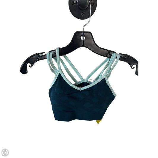 Athletic Bra By Smartwool In Blue, Size: Xs