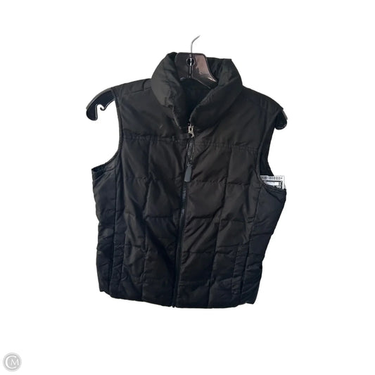 Vest Puffer & Quilted By Lands End In Black, Size: Xs