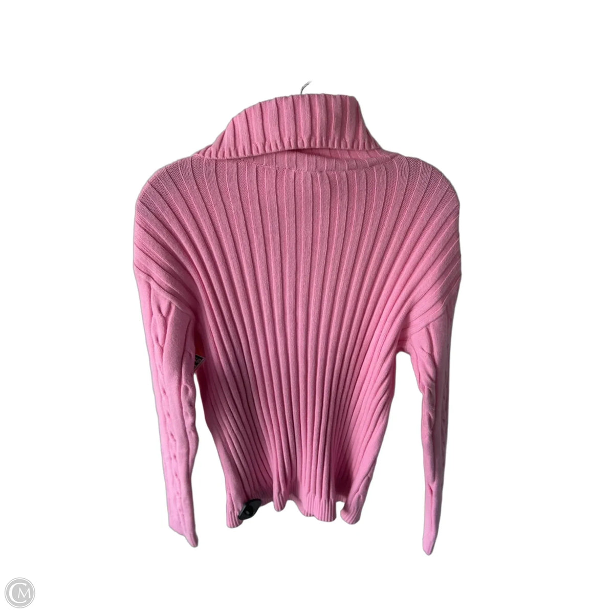 Sweater By Talbots In Pink, Size: L