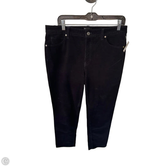 Pants Corduroy By Talbots In Black, Size: 10