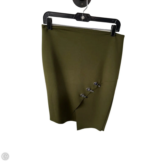 Skirt Midi By Worthington In Grey & Silver, Size: 10p