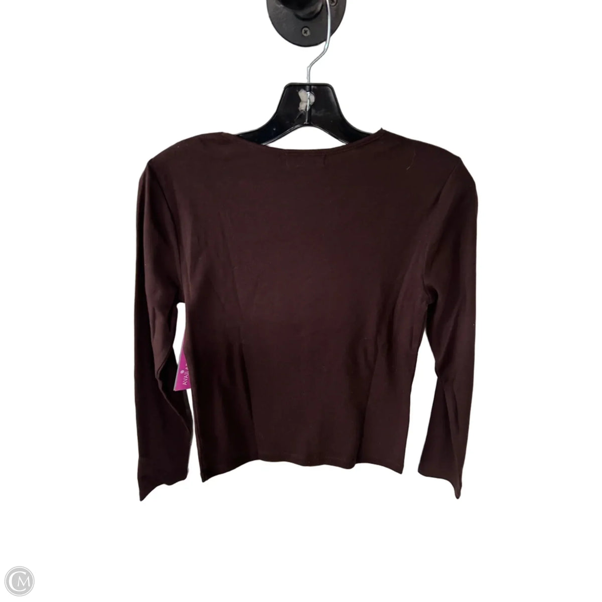 Top Long Sleeve By Chaps In Brown, Size: Sp