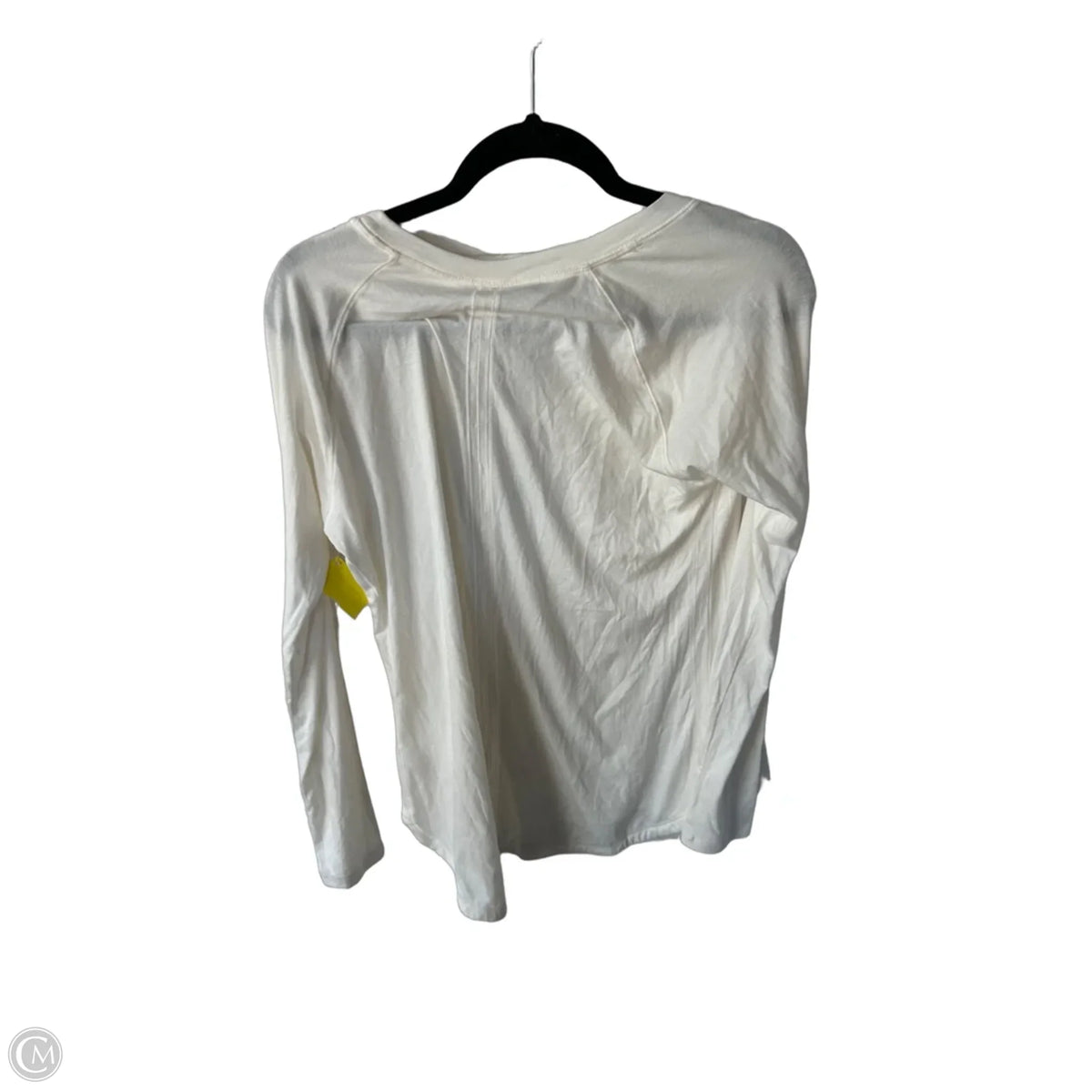 Top Long Sleeve Basic By Calia In Cream, Size: Xl