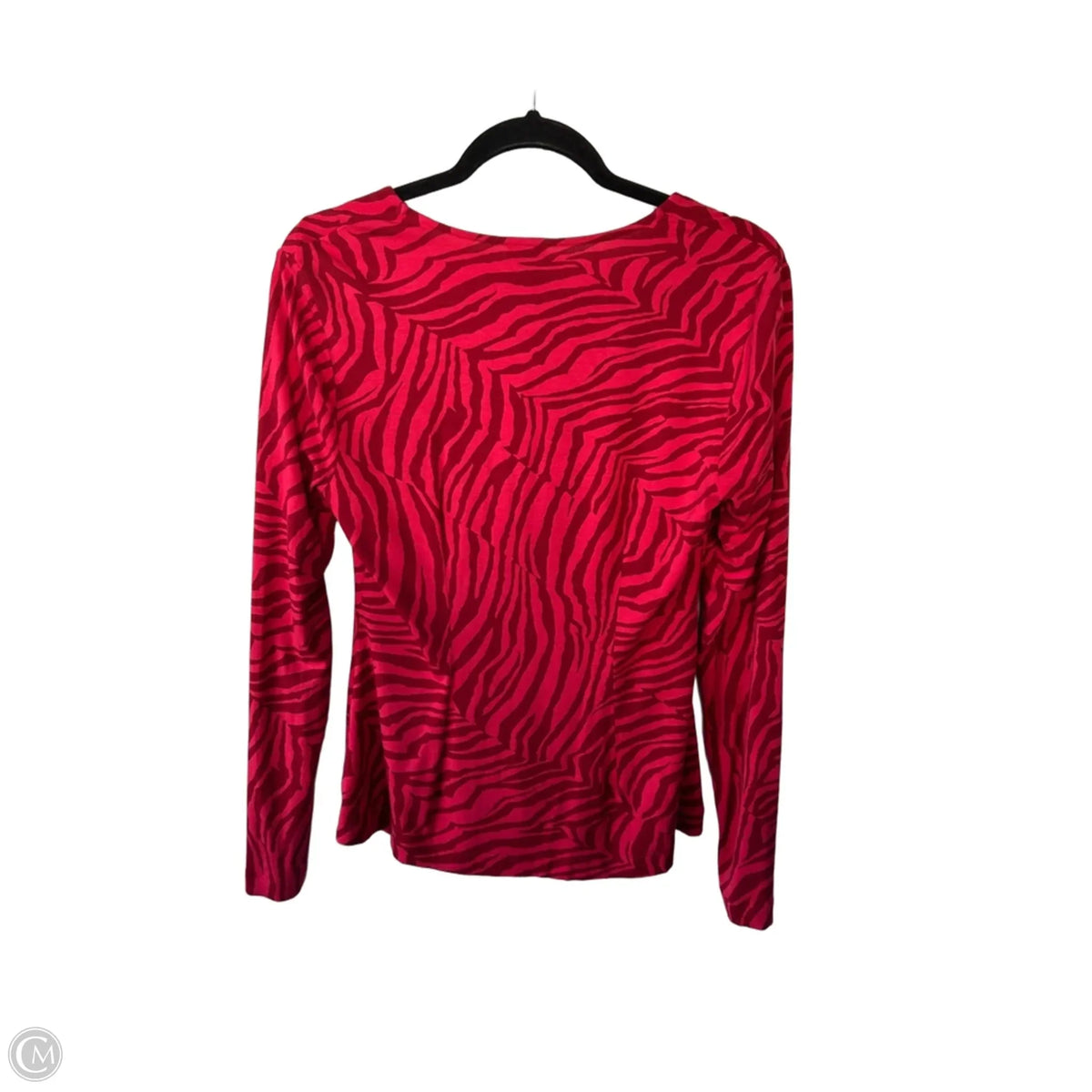 Top Long Sleeve By Cabi In Red, Size: S