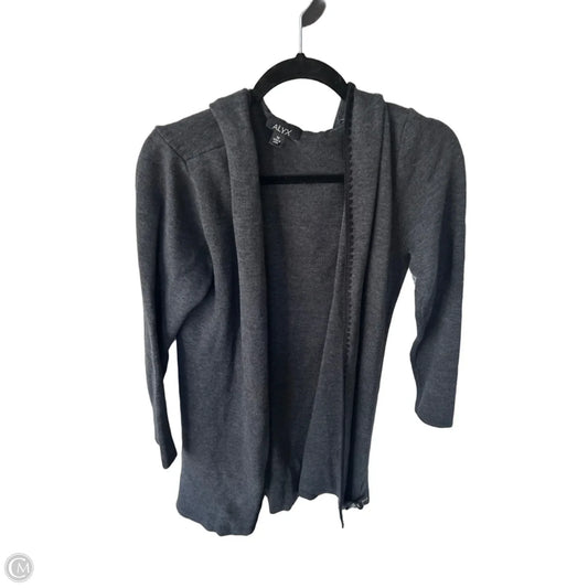 Sweater Cardigan By Alyx In Grey, Size: M