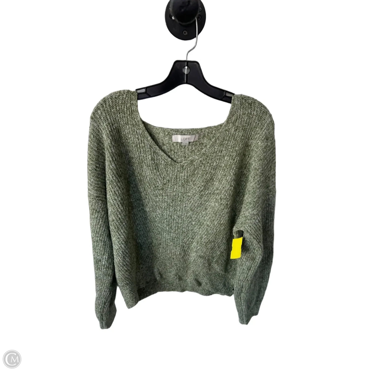 Sweater By Loft In Green, Size: M