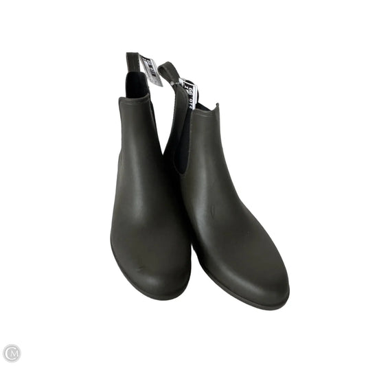 Boots Rain By A New Day In Green, Size: 6
