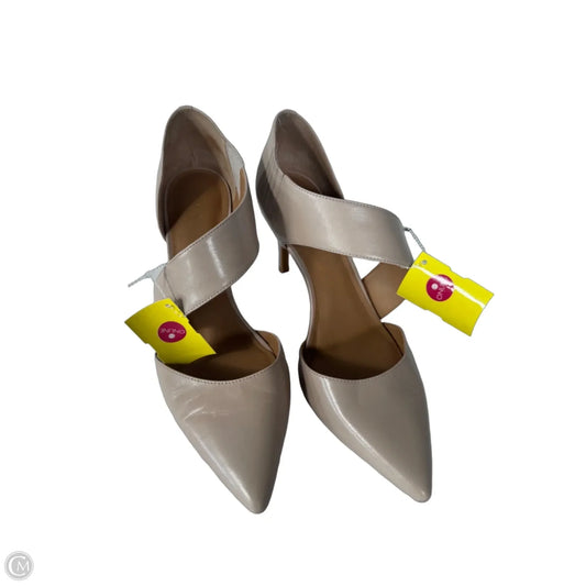 Shoes Heels Stiletto By Calvin Klein In Tan, Size: 10