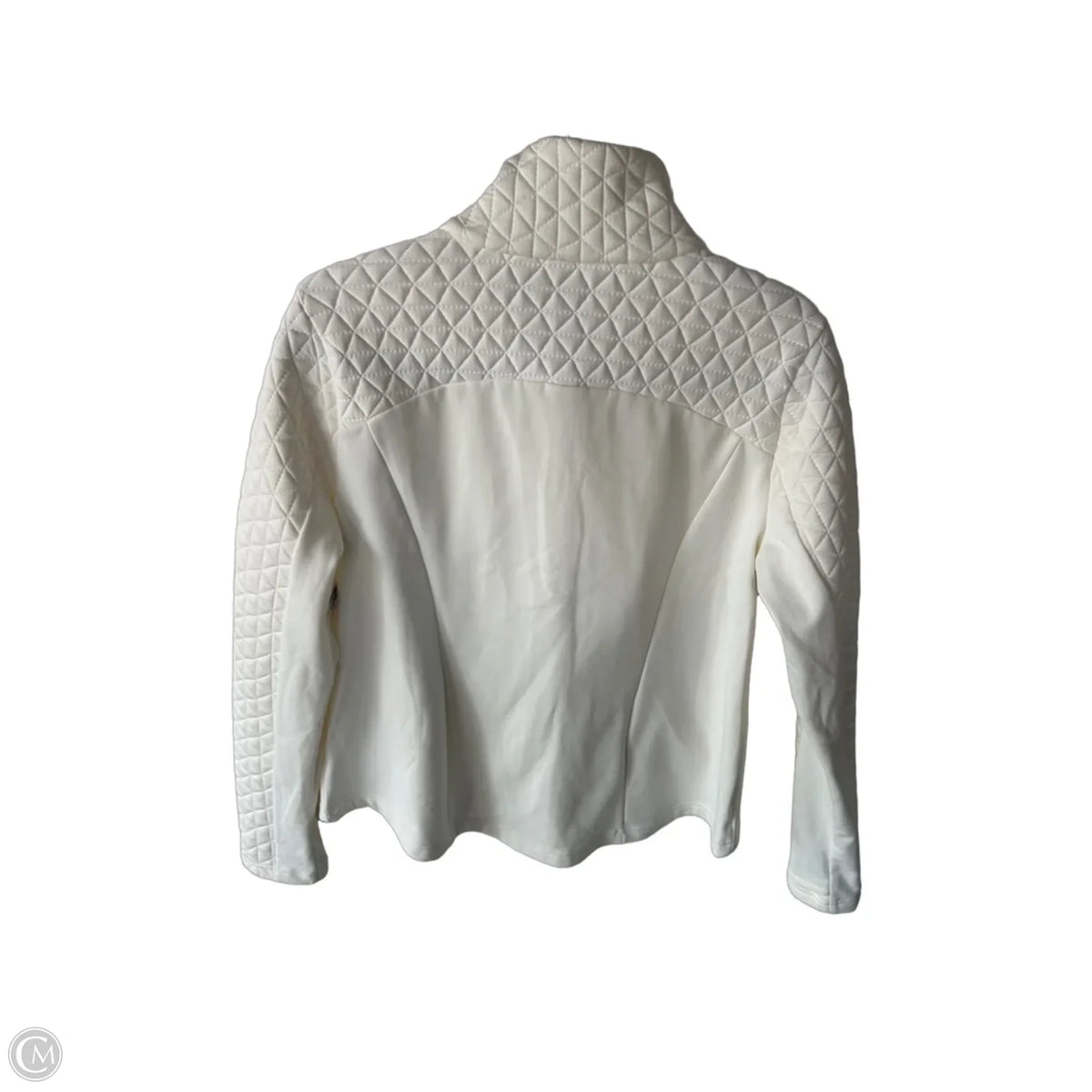 Athletic Jacket By Avia In White, Size: L