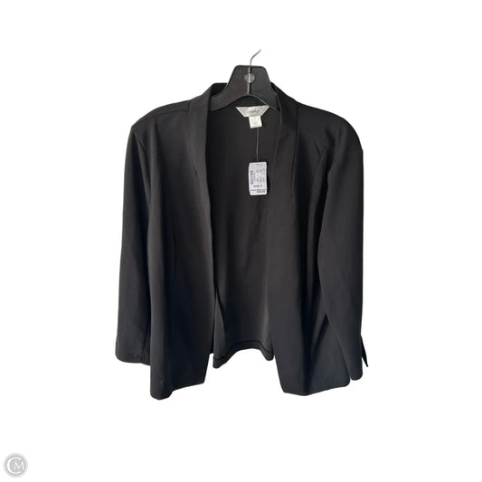 Blazer By Cj Banks In Black, Size: 1x