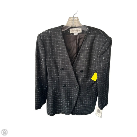 Blazer By Jones New York In Black & White, Size: M