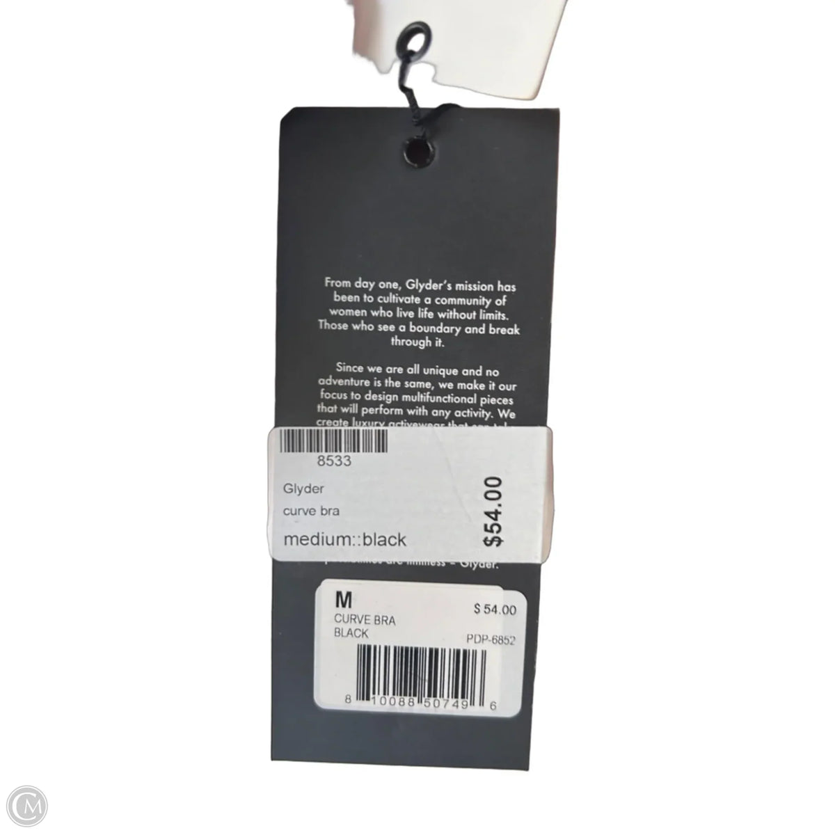 Athletic Bra By Glyder In Black, Size: M