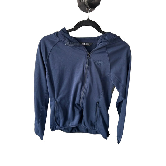 Athletic Jacket By The North Face In Navy, Size: M