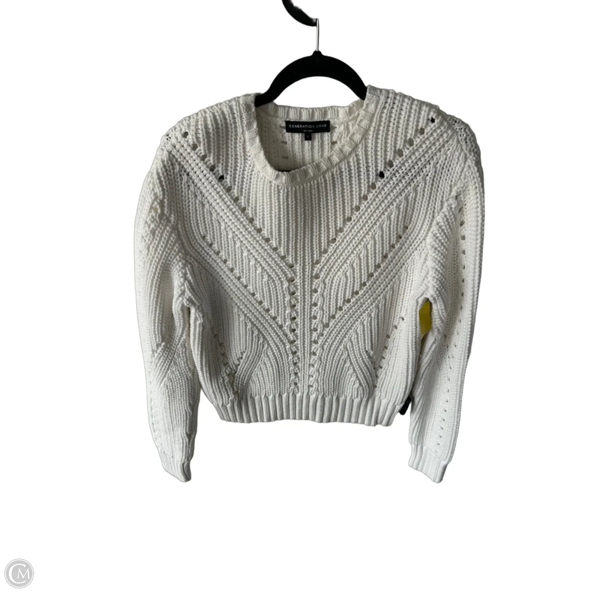 Sweater By Generation Love In White, Size: L