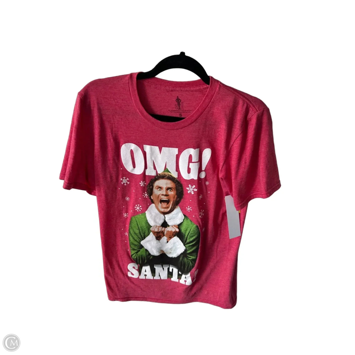 Top Short Sleeve Basic By Clothes Mentor In Red & White, Size: S