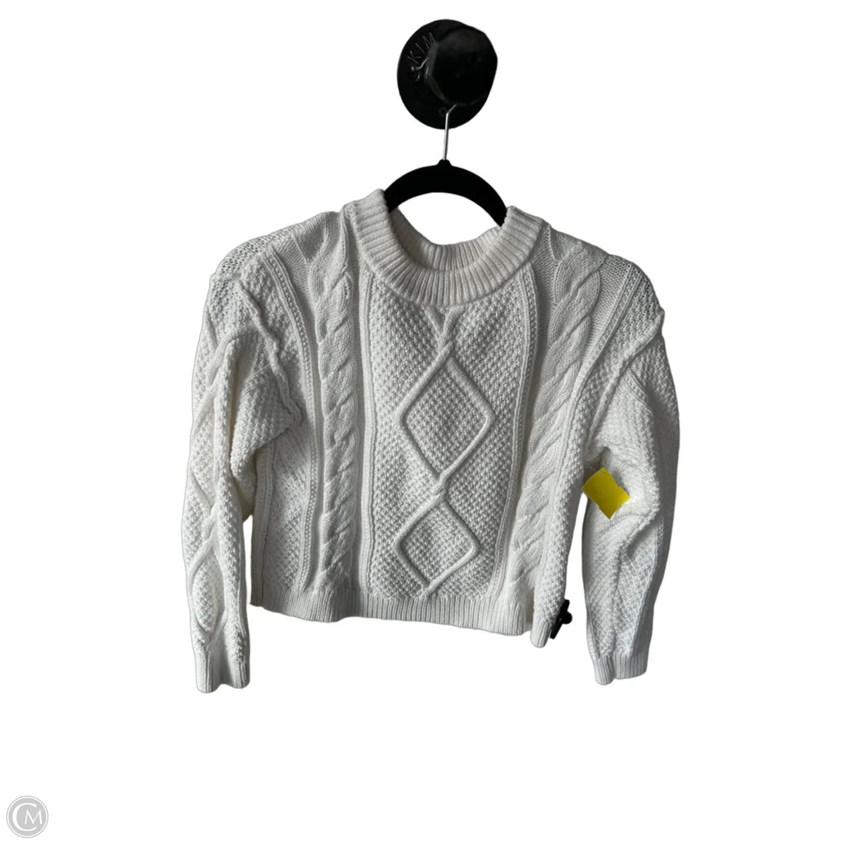 Sweater By Quince In White, Size: S