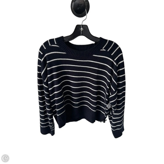 Sweater By T Tahari In Blue & White, Size: S