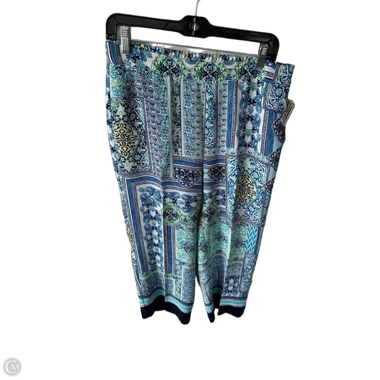 Pants Dress By Chicos In Blue & White, Size: 6