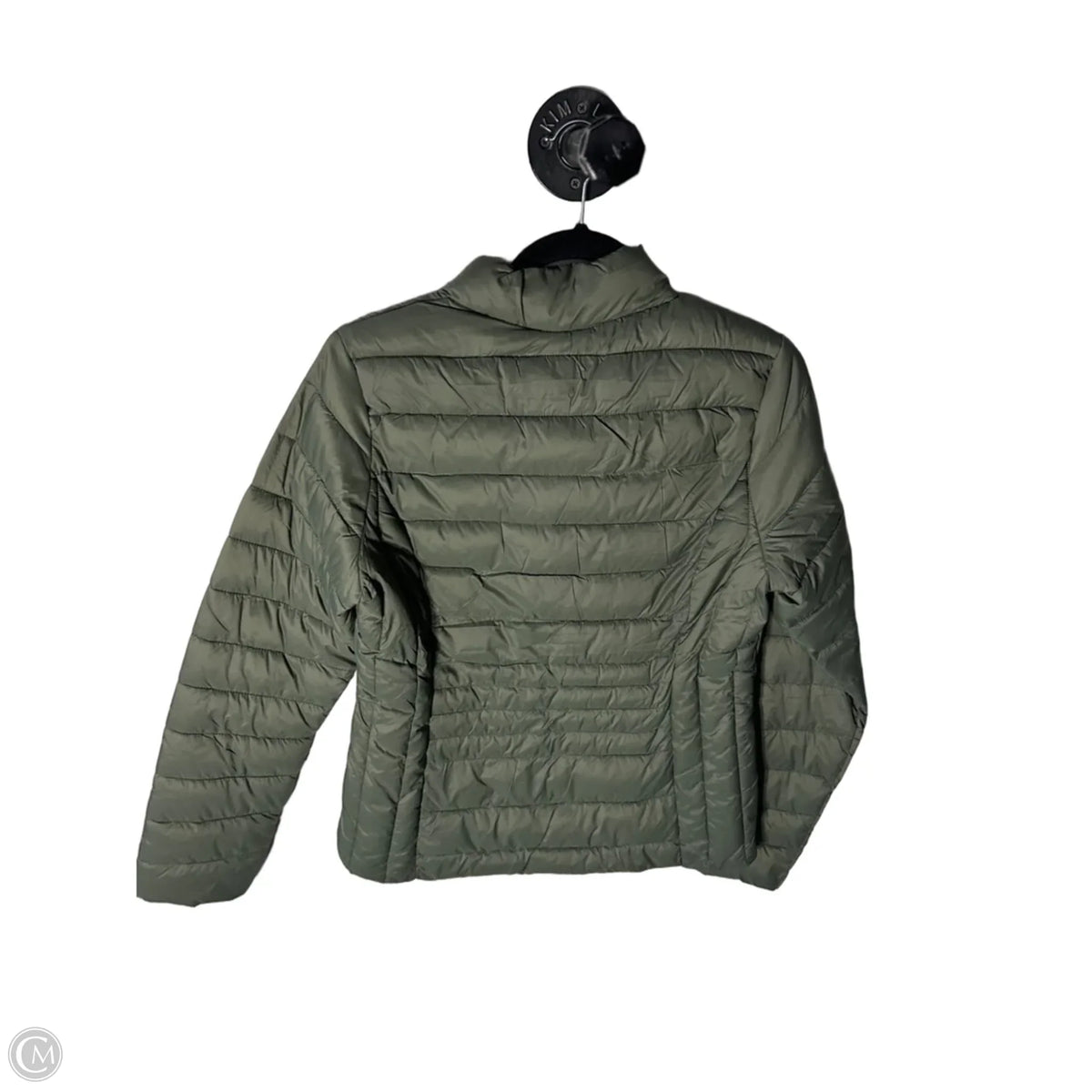 Jacket Puffer & Quilted By Love Tree In Green, Size: M