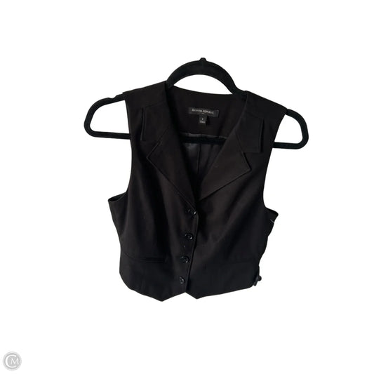 Vest Other By Banana Republic In Black, Size: S