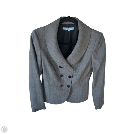Blazer By Antonio Melani In Grey, Size: Xs