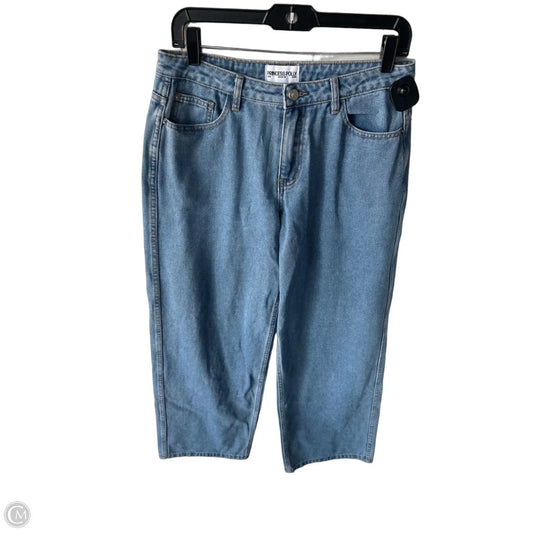 Jeans Wide Leg By Princess Polly In Blue Denim, Size: 6