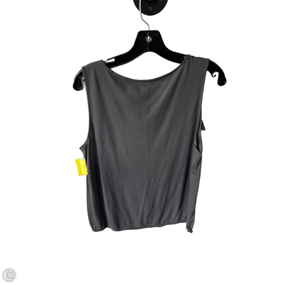 Top Sleeveless By Loft In Grey, Size: L