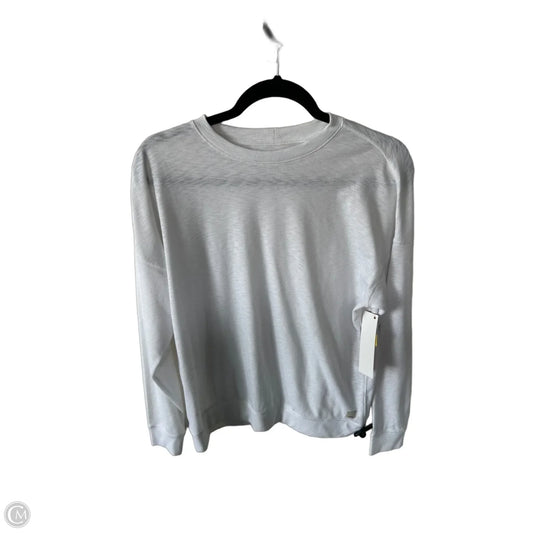 Athletic Top Long Sleeve Crewneck By Vuori In White, Size: Xs