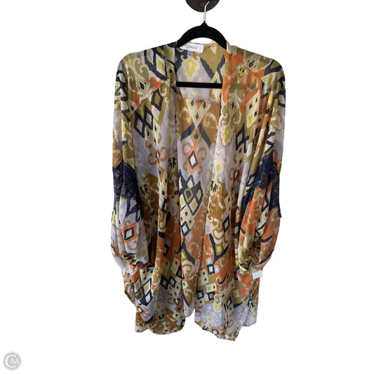 Kimono By Cme In Green & Purple, Size: Osfm