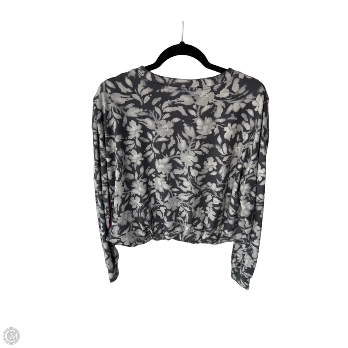 Sweater By Loft In Grey Denim, Size: M