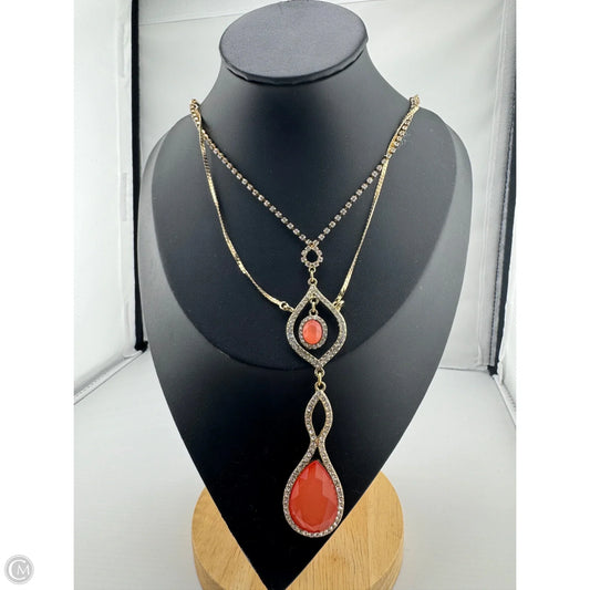 Necklace Lariat & Y-drop By Inc