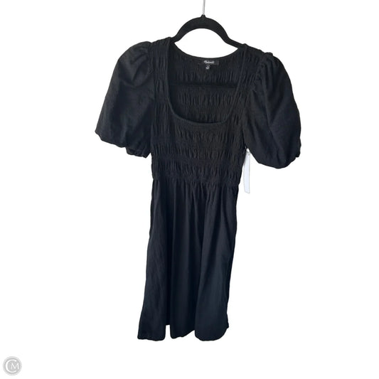 Dress Casual Midi By Madewell In Black, Size: S