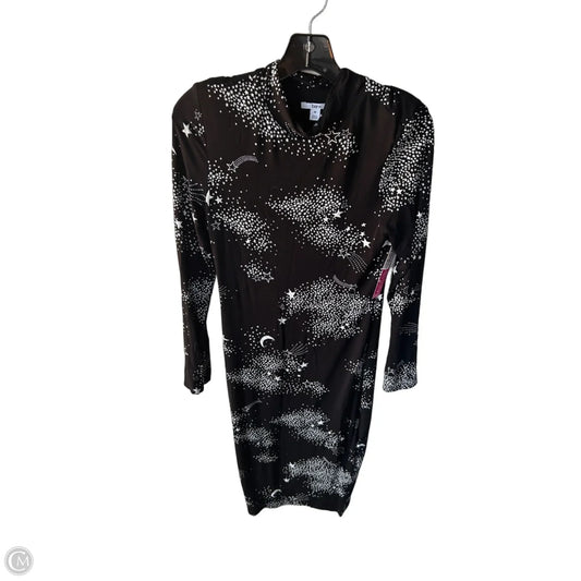 Dress Casual Midi By Bar Iii In Black & White, Size: M