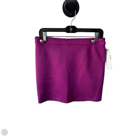 Skirt Mini & Short By White House Black Market In Purple & Silver, Size: 2
