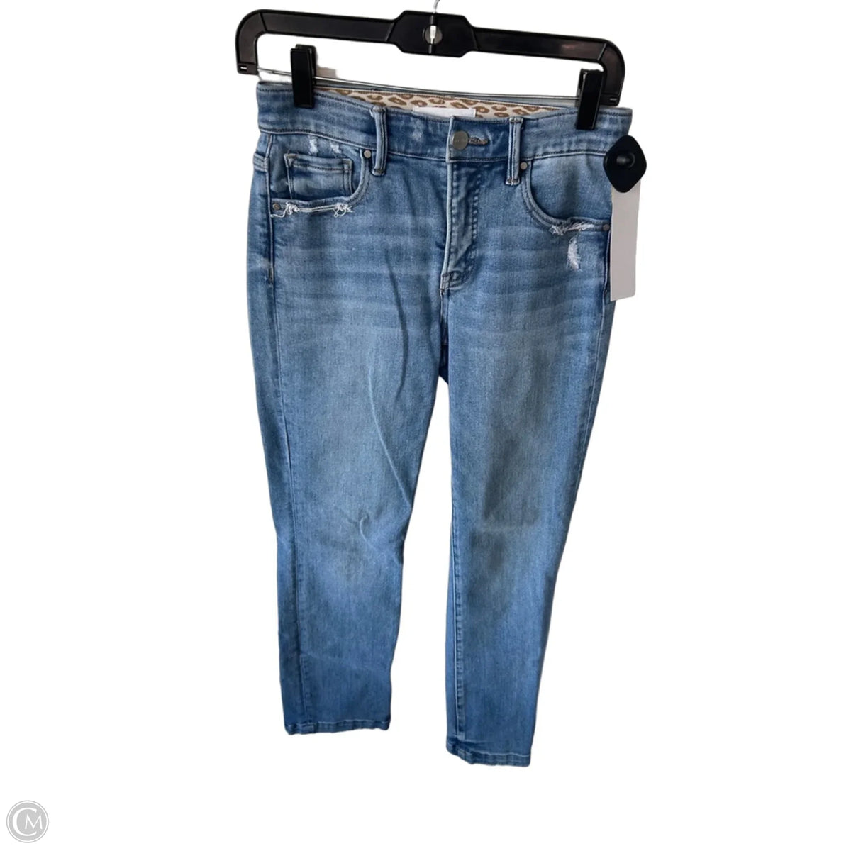 Jeans Straight By Risen In Blue Denim, Size: 2