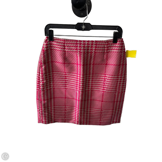 Skirt Mini & Short By White House Black Market In Pink & Tan, Size: 4