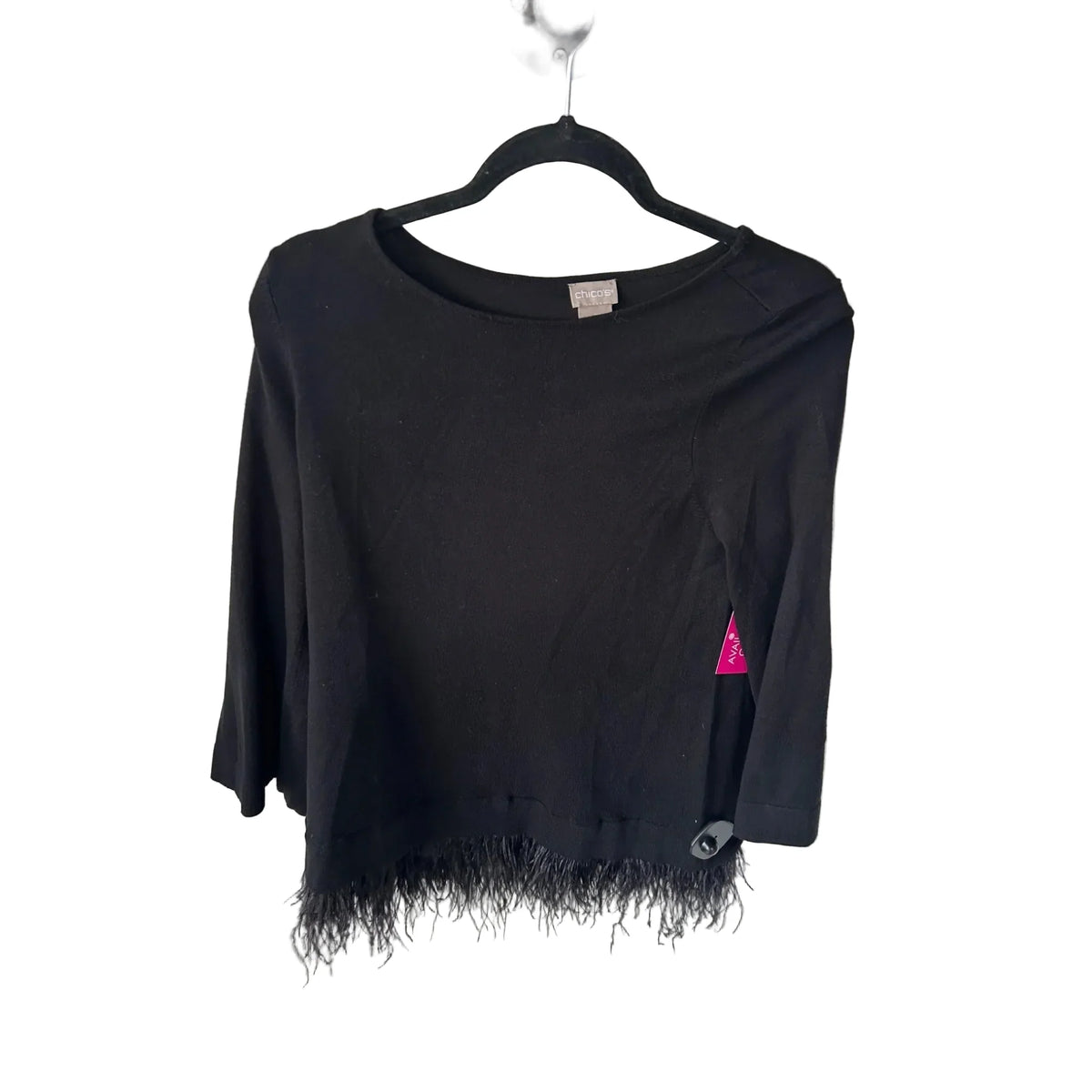Sweater By Chicos In Black, Size: S